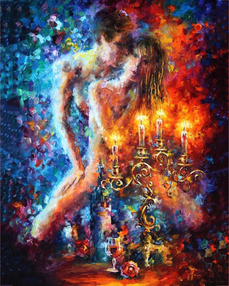 5D Алмазная вышивка Сексуальная полная круглая Алмазная мозаика Рукоделие DIY Вышивка крестиком Алмазная картина Обнаженная сексуальная пара танцор