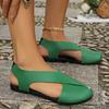Women's Shoes  Lace-up Cuff Women's Sandals New Peep Toe Casual Sandals Women Summer Plus Size Best Seller Flat Sandals