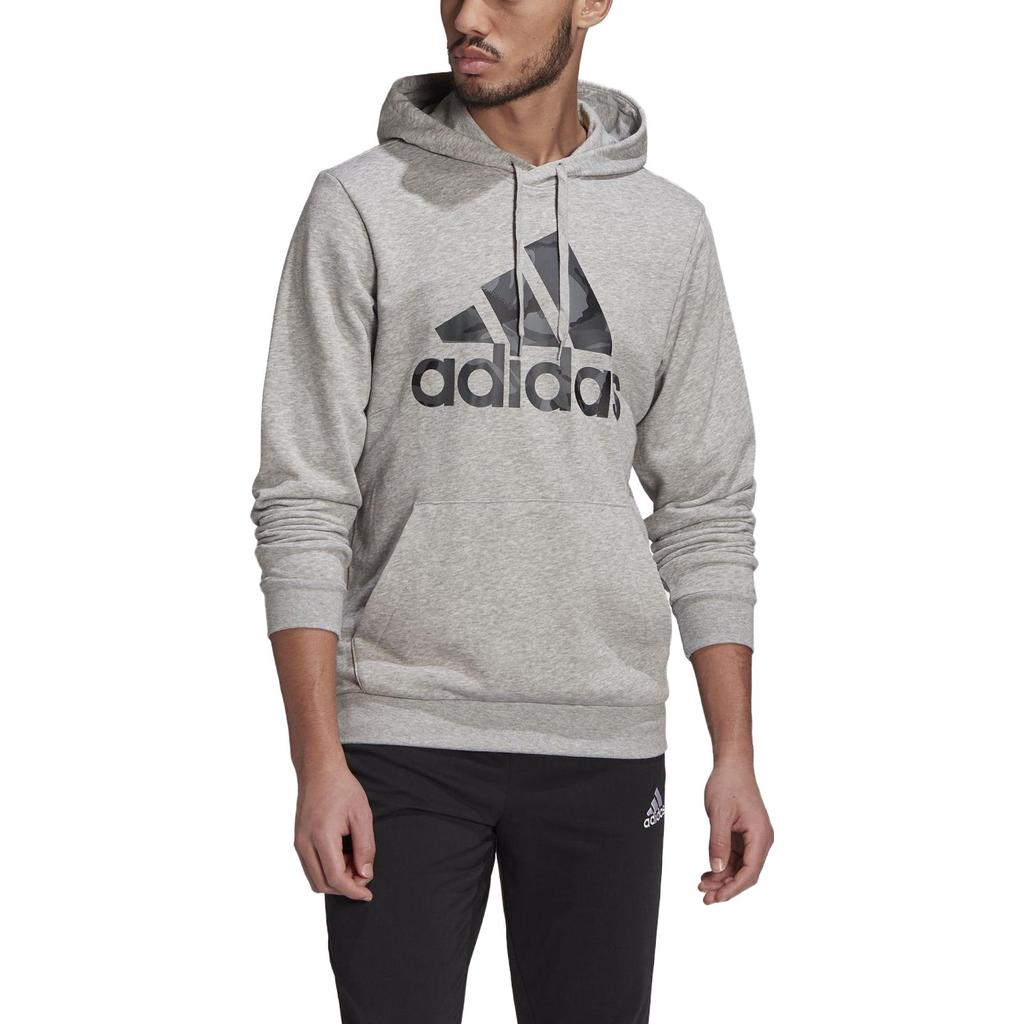 Adidas Sweatshirts Men's Gray Hooded Moderate Other GL0020
