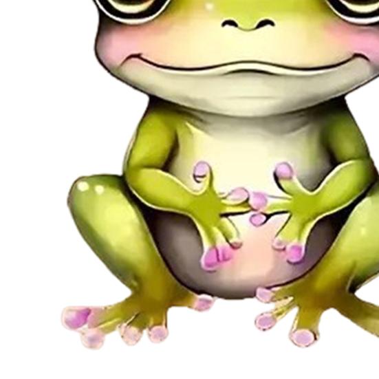 Серьги-подвески с лягушкой, 2D акриловые серьги с подвеской в виде лягушки, мультяшные серьги с животными, подарок для друзей или любителей лягушек