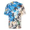 adidas Оригинал Манчестер Юнайтед Stone Roses Приталенная футболка для футбола с V-образным вырезом в полоску с коротким рукавом Мужская одежда JZ7098