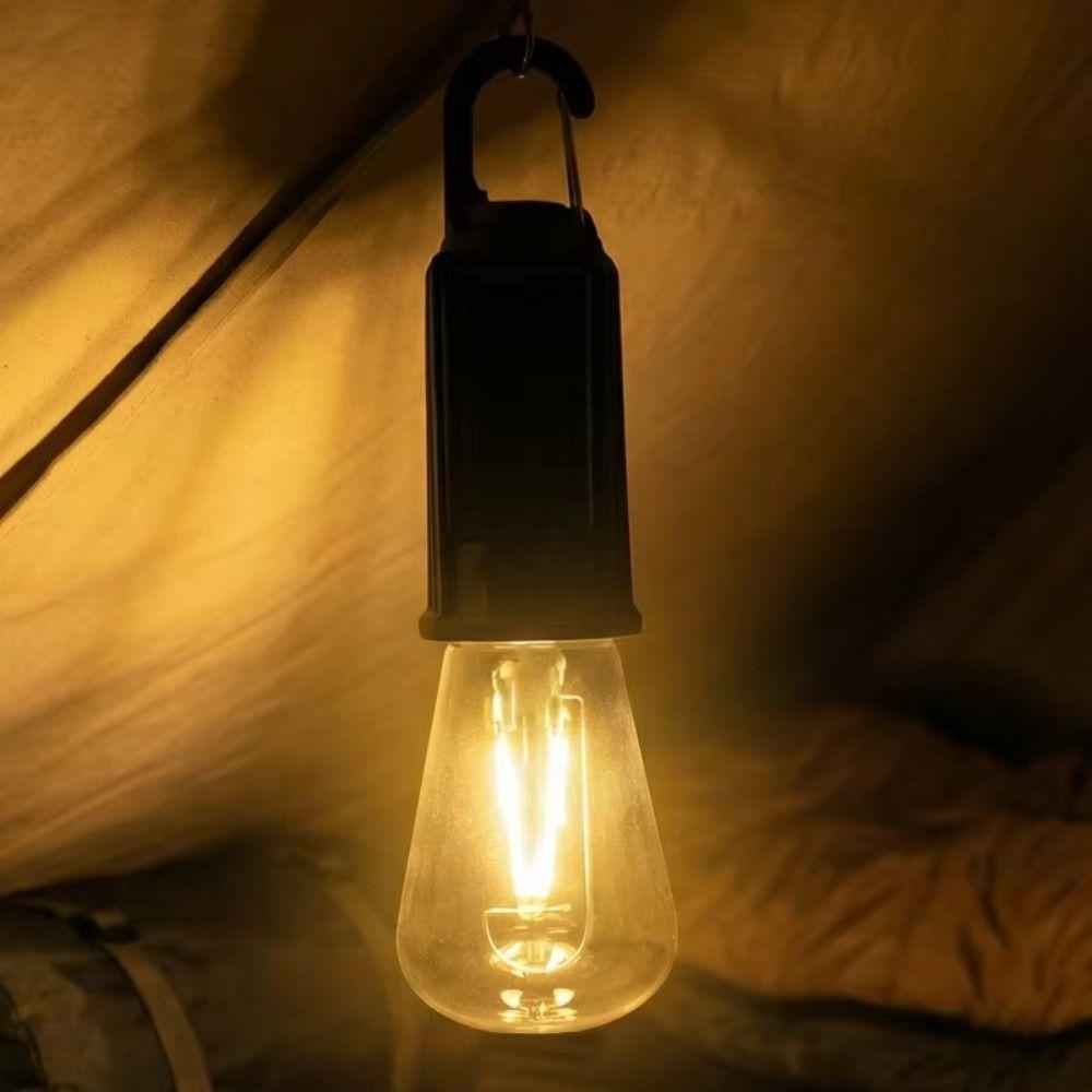 USB Rechargeable Solar Powered LED Lamp LED Light Camping Lamp Outdoor Activities