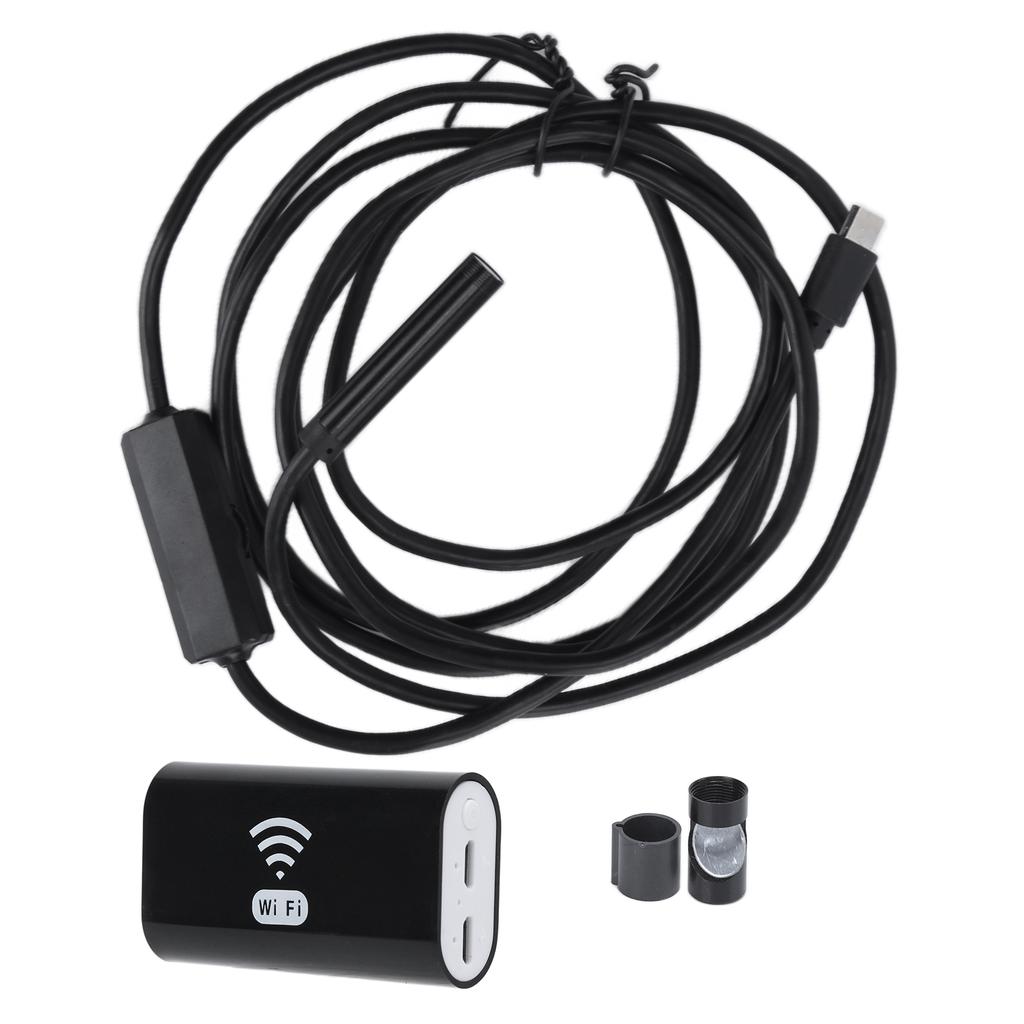 F99 8mm Industrial Endoscope Hard Wire High Definition WIFI Boroscope for Equipment Maintenance2m