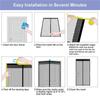 Summer Door Screen Netting Curtains Anti Mosquito Fly Bug Insect Door Curtains Kitchen Bedroom Curtains Netting For Door