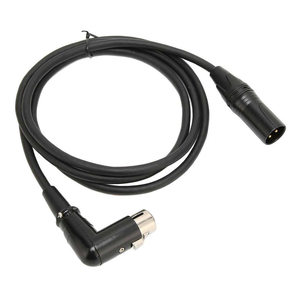 XLR Male to Female микрофонный кабель 3-контактный прямой Male to Right Angle Female разъем XLR микрофон