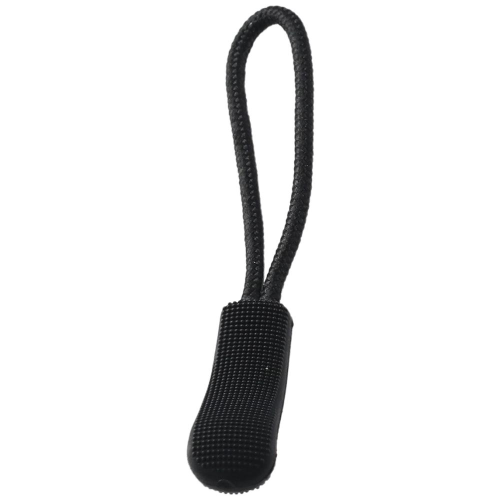 30Pcs Plastic Pull Tail Rope Black Zipper Rope Pulling Rope Clothing, Luggage, Shoes and Boots
