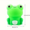 1pc Whimsical Frog Shaped LED Night Light 7 Color Changing,Timer Function, USB Rechargeable,Compact Tabletop Lamp for Bedroom, Living Room, or Office