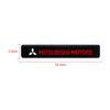Car Exterior Decor Light LED Front Hood Grille ST Line Emblem Badge Accessories For mitsubishi lancer asx outlander pajero l200