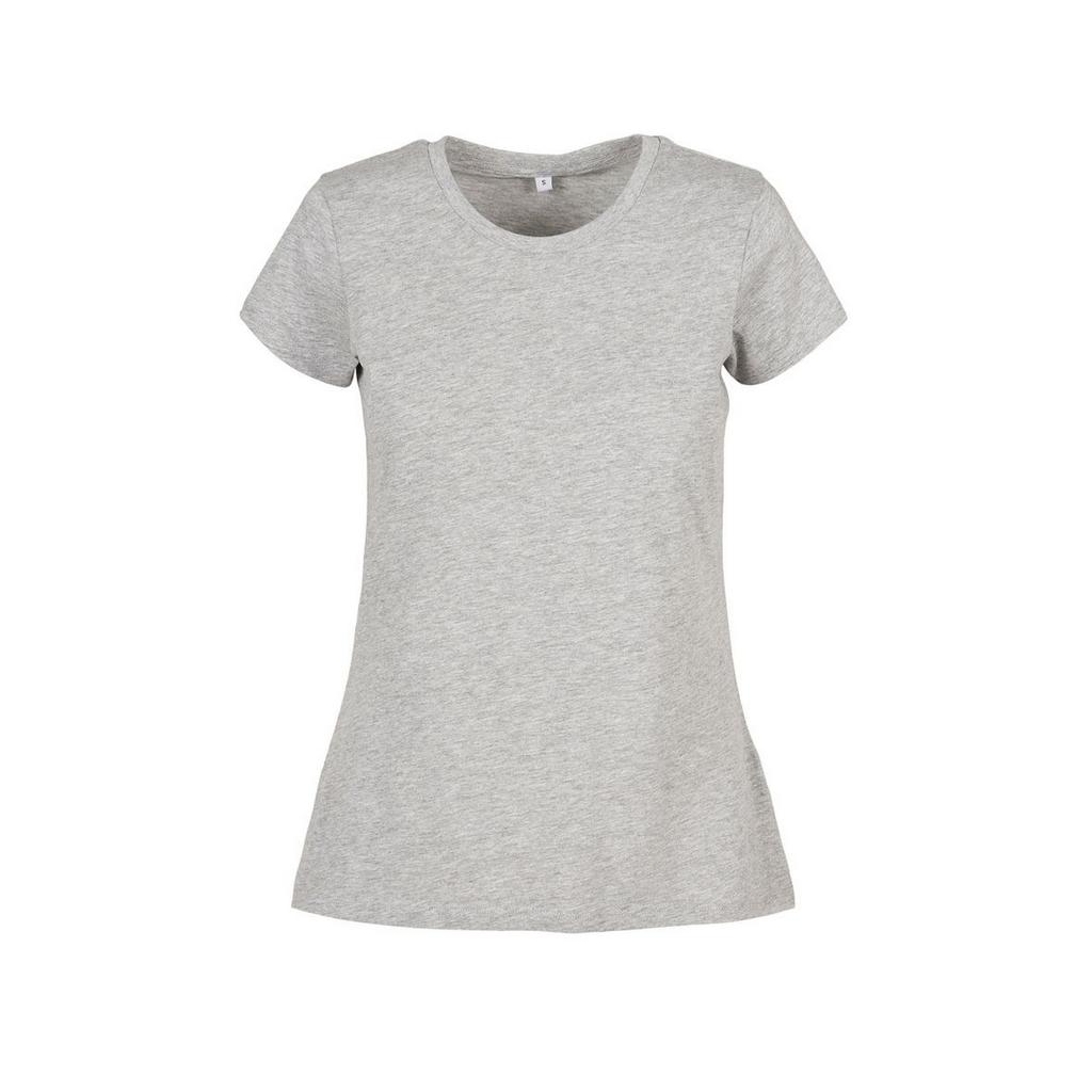 Build Your Brand Womens/Ladies Basic Heather T-Shirt