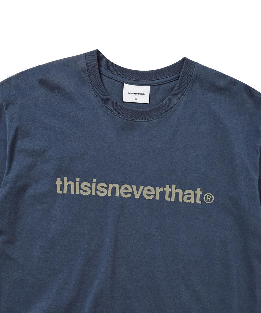 THISISNEVERTHAT Футболка с логотипом T Глубокая вода