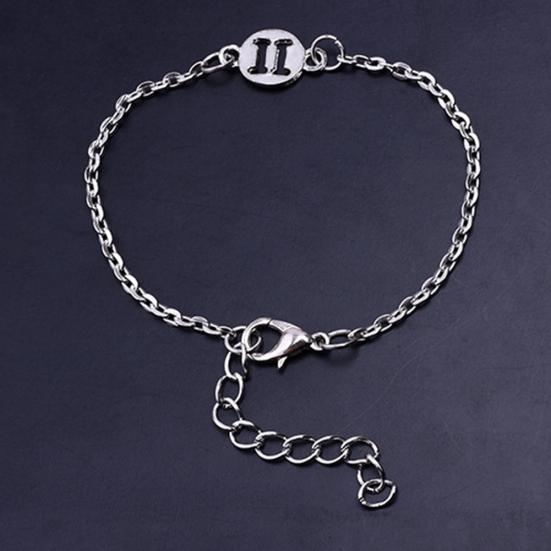 12 созвездий браслет женщин ювелирные манжеты знак зодиака специальный браслет