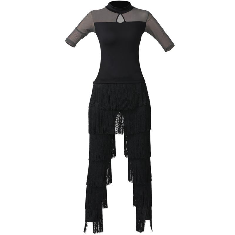 Бахрома Латиноамериканские танцевальные брюки для корриды