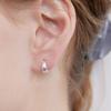 GETMEBLING [Silver925]Matt Round Drop Earring