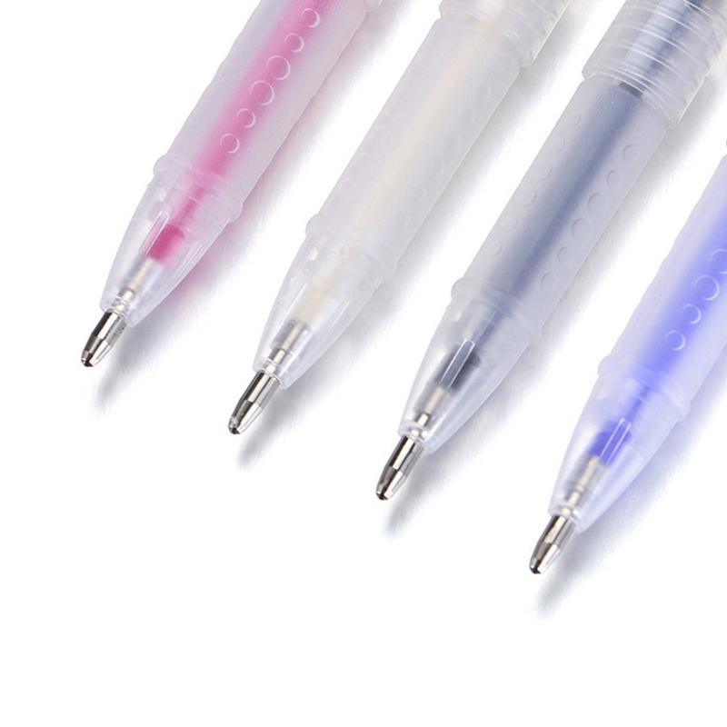 New 10Pcs Heat Erasable Pen High Temperature Disappearing Fabric Marker Tailoring