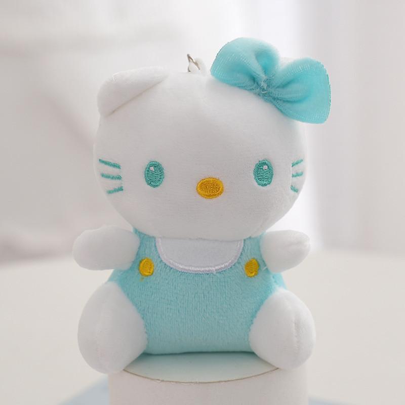 Очаровательный плюшевый брелок в виде кошечки Китти, милая мультяшная игрушка в виде животного, подвеска для сумки