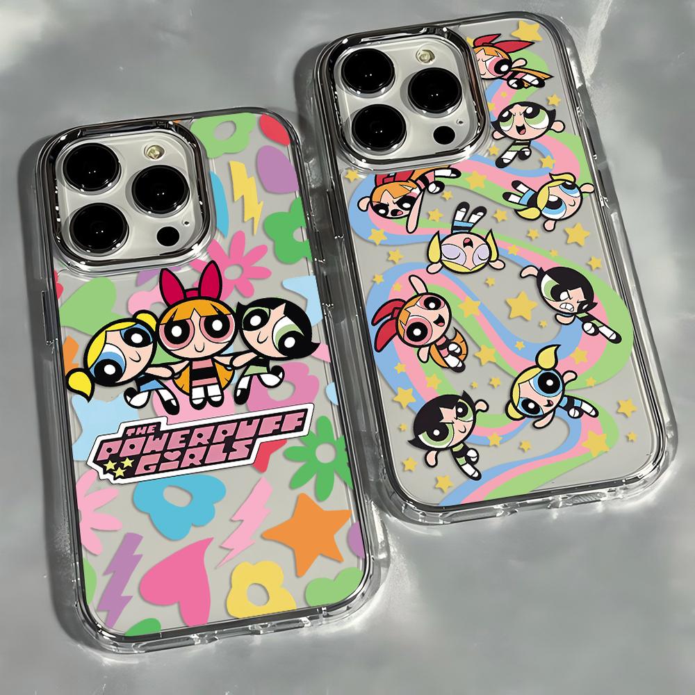 Мультяшный чехол с покрытием P-Powerpuffs G-Girls для телефонов Oppo Find A5X A5 F29 X8 A60 A3X A3 A2 A78 A98 A79 A78 A59 A58 A38 Pro 4G 5G