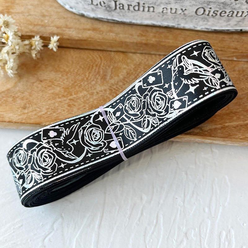 2,5 см*4,5 м/рулон упаковочные ленты Лолита одежда лазерный узор DIY упаковка головной убор шляпа 14 цветов