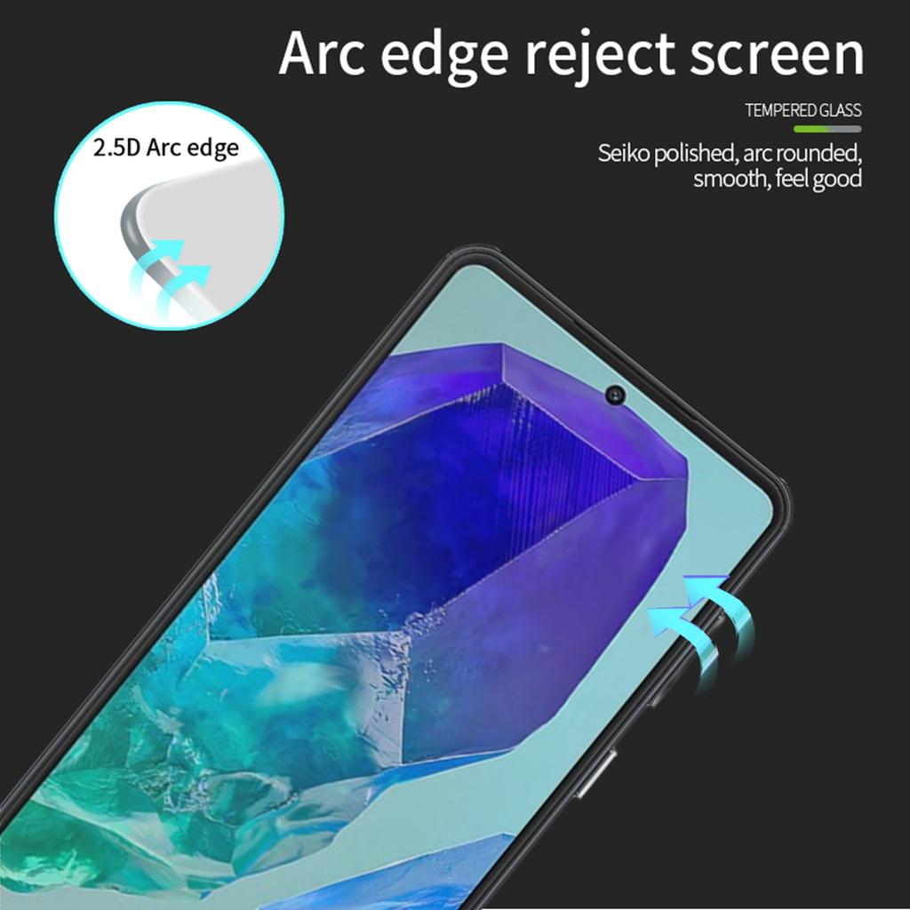 MOFI JK Series-1 for Samsung Galaxy M55 5G/C55 5G/F55 5G Full Screen Protector High Aluminum-Silicon Glass 2.5D Film