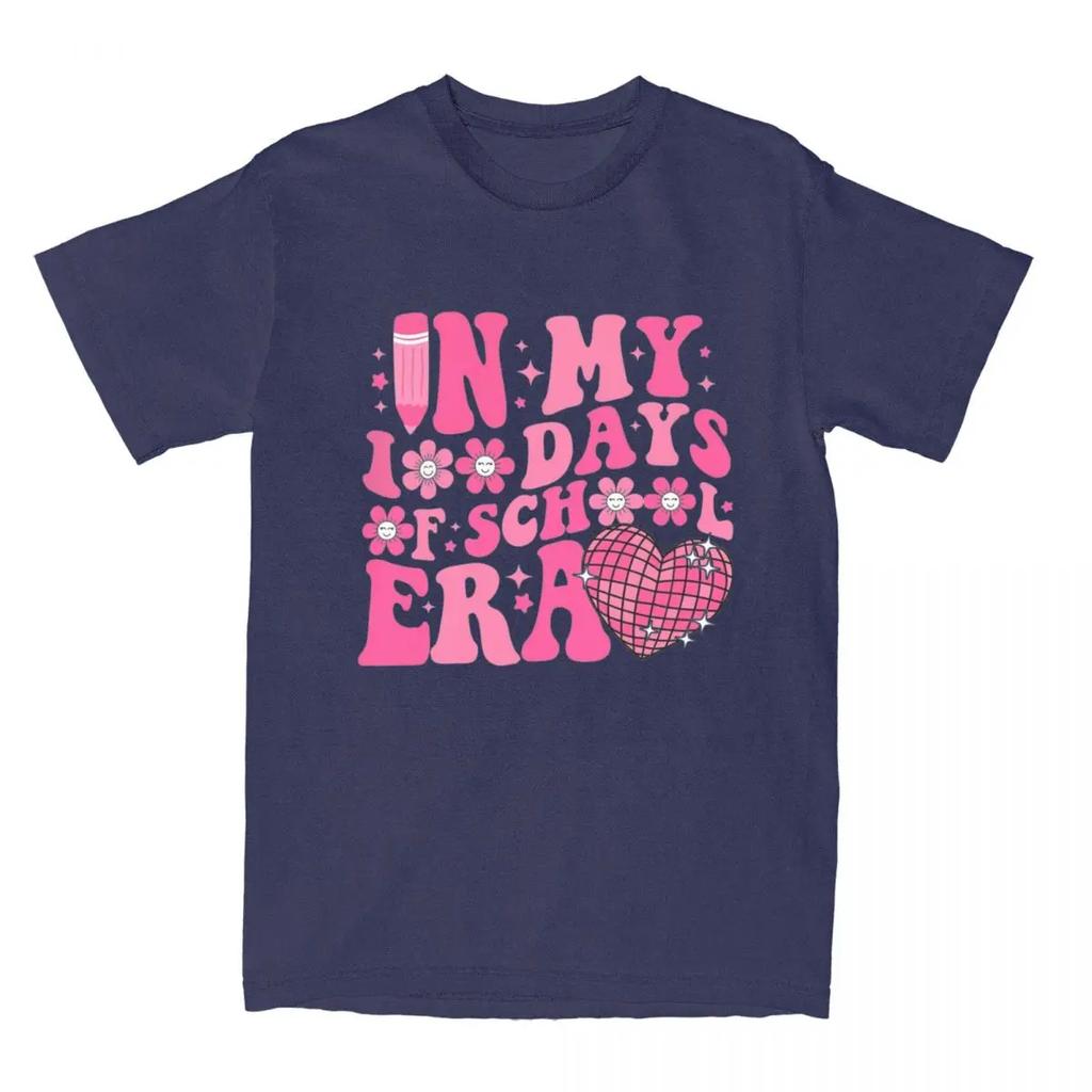 Eras Tour In My 100 Days Of School Футболка Аксессуары Мужская Женская Мода Футболки С Коротким Рукавом Одежда Лето
