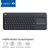 Logitech K400Plus Wireless Touchpad Keyboard for Smart TV & PC