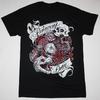 Parkway Drive Музыка для влюбленных Черная футболка Хлопок Полный размер RD148 Унисекс Футболка