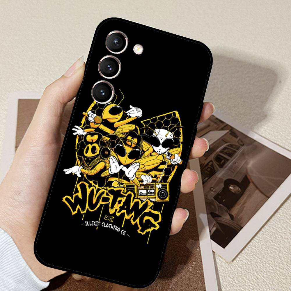 WU-T--TANG CLAN Чехол для телефона Samsung Galaxy S21 S22 S23 S24ULTRA S25ULTRA FE Ultra Plus5G A52S S26 Мягкий чехол