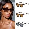 3 шт. Новые модные квадратные солнцезащитные очки для мужчин и женщин, винтажные дизайнерские брендовые очки, солнцезащитные очки для вождения, солнцезащитные очки высокого качества