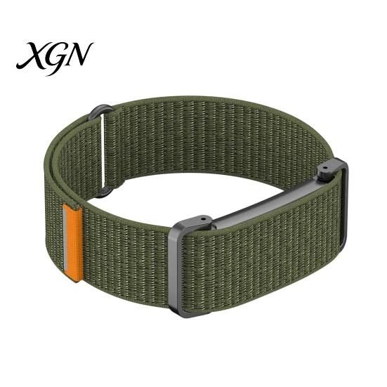 Comfortable Sleep Band for Daily Use Nylon Fitbit Air, Breathable Woven Sport Strap, Adjustable Replacement Fitness Tracker Bracelet Wristband