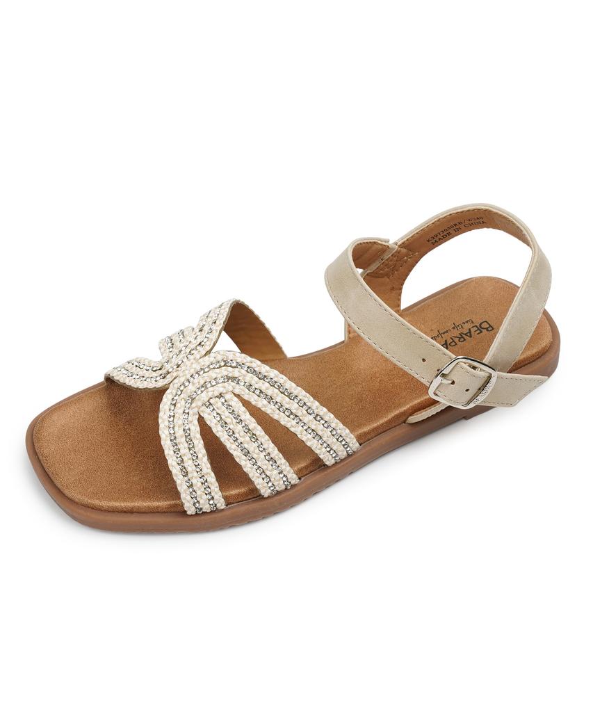 Сандалии Bearpaw Yelena Цвет слоновой кости (K2973030Rb-W)