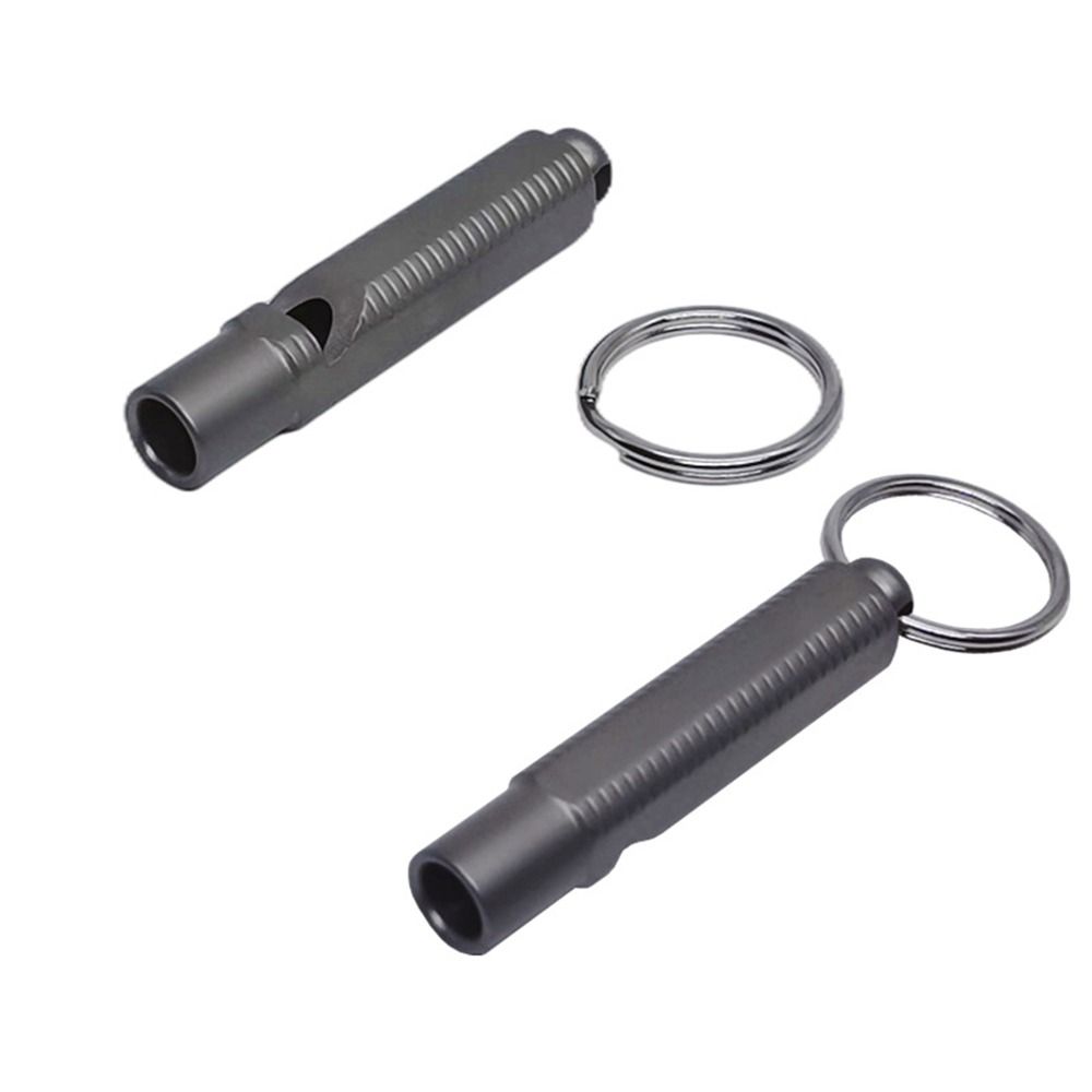Водонепроницаемый титановый свисток разных стилей, портативный свисток для кемпинга и походов, инструмент EDC для улицы