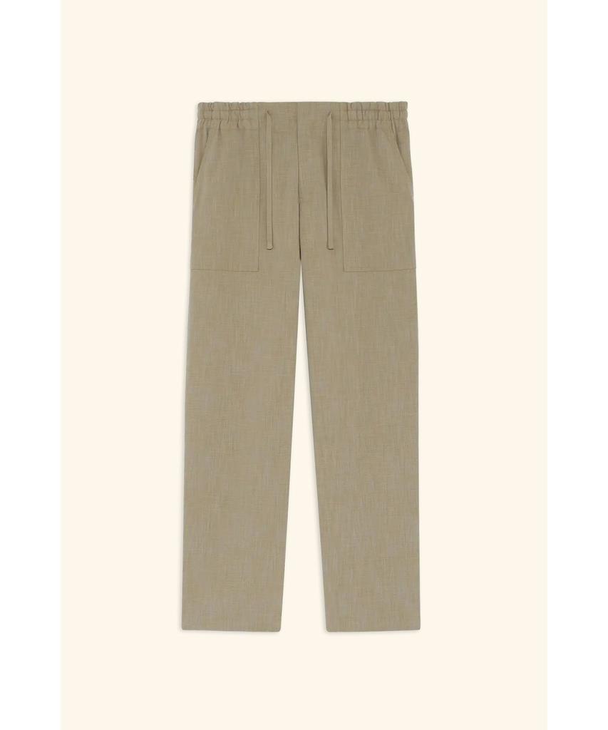 DROLE DE MONSIEUR Elastic Cotton Pants Pantalon Elastiqu Coton D0Pam26316Khx