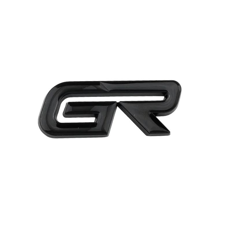 Car Sticker Trunk Emblem Decal GR Sport Logo for Toyota CHR Yaris Rav4 Hiace Levin Hilux Corolla Supra Camry Auris Prado Prius