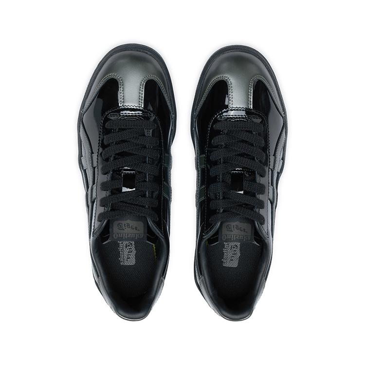 Onitsuka Tiger Tokuten Textile, Leather Low top Casual Shoes Unisex Black Gray 1183C531-001