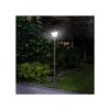 Lanterne solaire - MUVOE - Jardin - 10 lumens - Noir - 15 x 15 x 120 cm