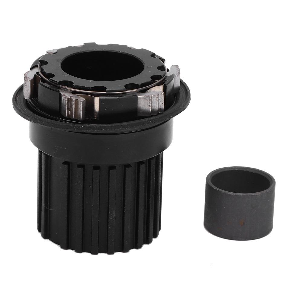 Black Bike Freehub Body for Shimano 12 Speed Micro Spline cassette 12 Speed Drivetrain Conversion