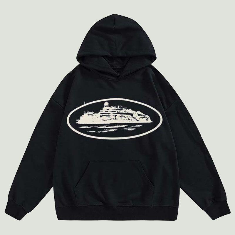 Custom Print Hoodie Streetwear Harajuku Style Oversized Long Sleeve Sweatshirt Women