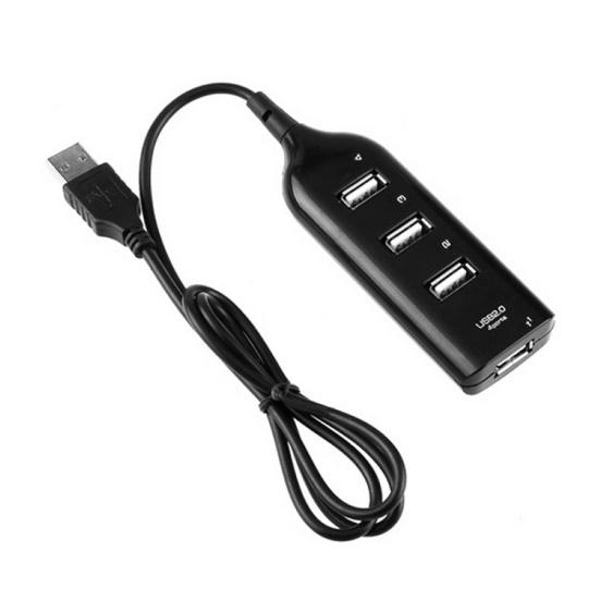 4 Ports High Speed USB 2.0 Hub Extension Splitter Adapter for PC Computer Laptop