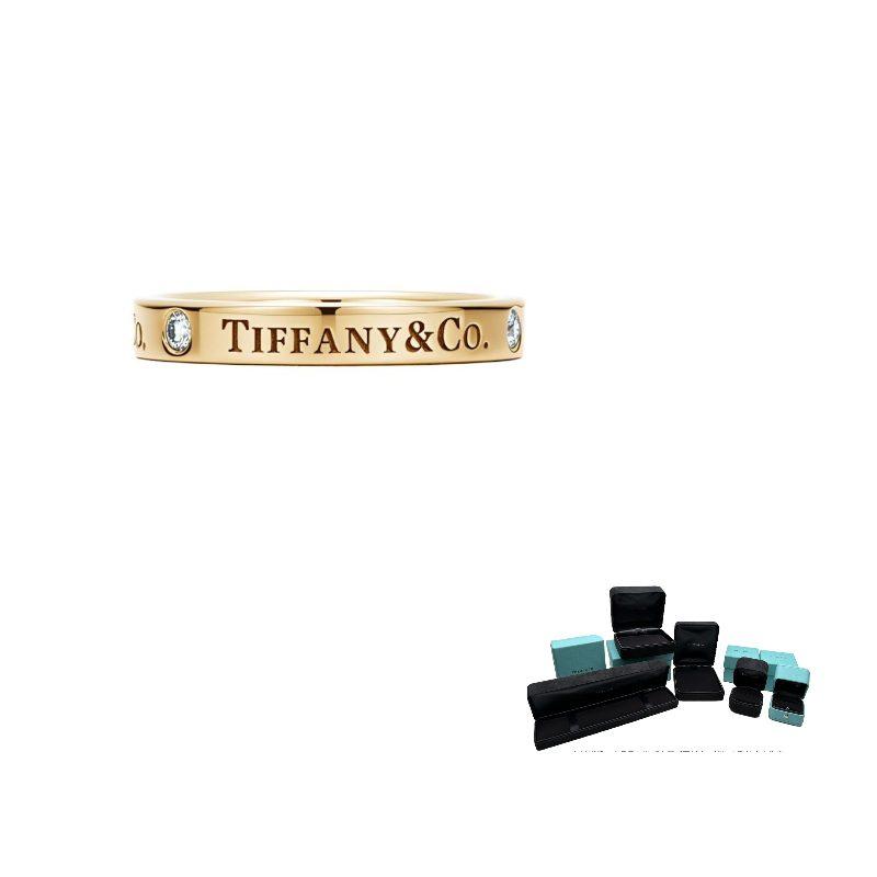 TIFFANY & CO . Золотые кольца с бриллиантами 18 карат Унисекс Золото GRP10241