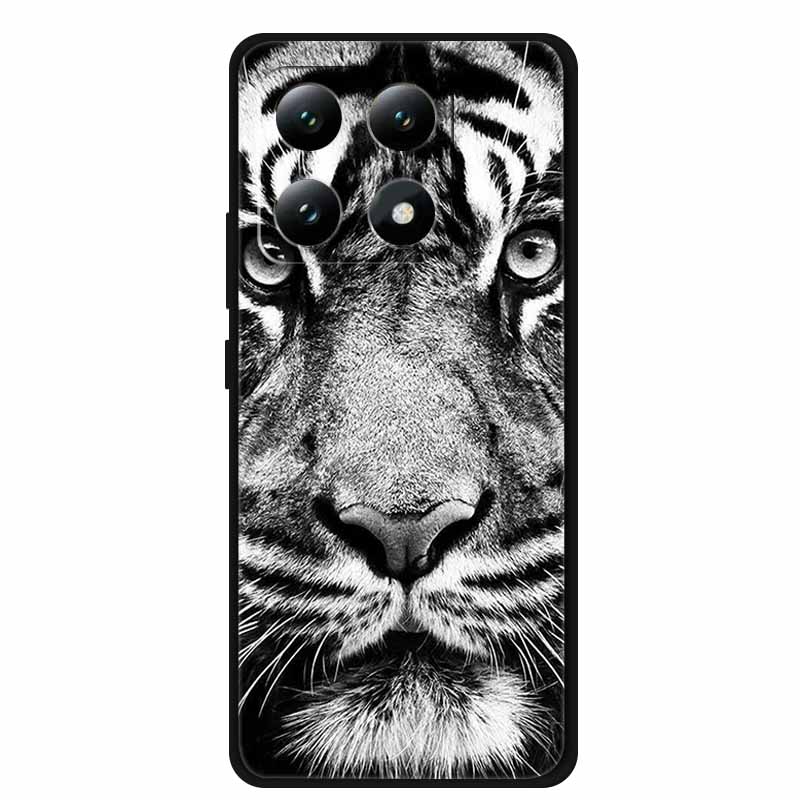 For Xiaomi 15T 5G Case Silicone Luxury Animal TPU Soft Printing Bumper for Xiaomi 15T Pro 5G Starry Sky Scenery Shockproof Cover