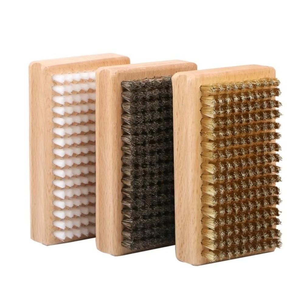 Nylon Bristle Ski Waxing Brush Brass Bristle Snowboard Maintenance Tool Ski Tuning