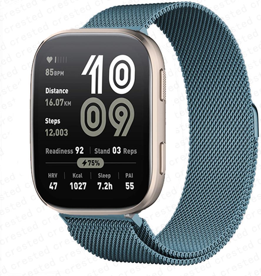 20 мм 22 мм ремешок для часов для Amazfit bip 6 5 Balance GTS 4 mini 2 2e 3 GTR 4 2 3 Pro миланская петля correa браслет huawei gt 5 Band