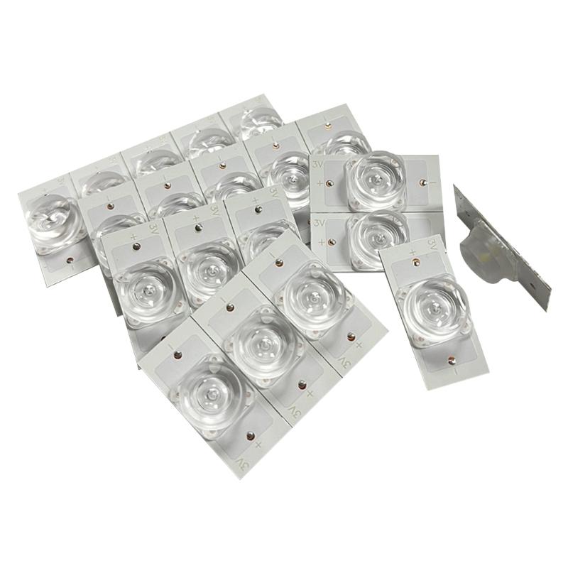 3V 6V LG6V Светодиодные бусины для подсветки LED с оптической линзой-фильтром для ремонта телевизоров Идеально для экранов 32-65 дюймов