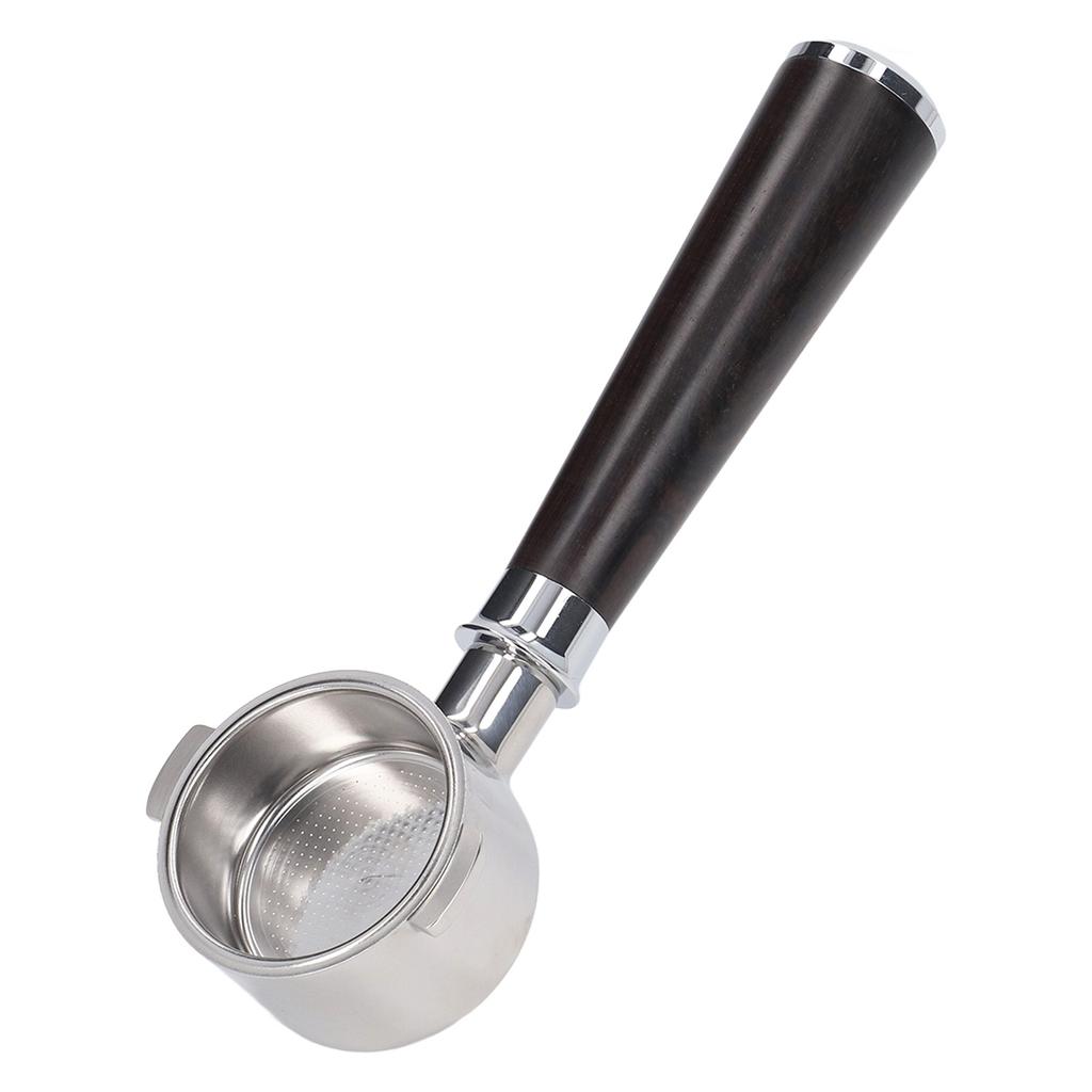 51mm Portafilter 2 Ears Bottomless Coffee Handle Stainless Steel for Delonghi ECO310 African