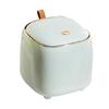 Desktop Trash Can Creative Luxury Dustbin Bin Household Mini Bedside Waste Bin Tea Table Small Garbage Bucket Office Supplies