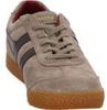 Gola Harrier Suede Sneakers (CMA192) Rhinoceros Color/dark Brown/dark Red