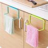 1 Piece Kitchen Facilities Towel Rack Seamless Rag Hanger Towel Bar Dishwashing Towel Multi-Purpose Storage Rack