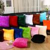 Soft Waist Home Decor Fur Plush Throw Pillow Cases Winter Warm Cushion Cover