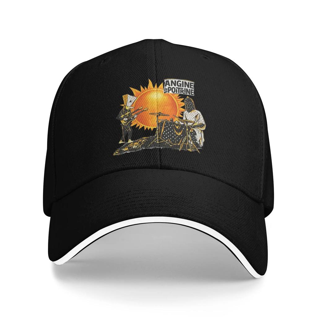 Meatl Rock Band Angine De Poitrine Baseball Caps Fashion Sandwich Hats Unisex Adjustable Dad Hat Sport