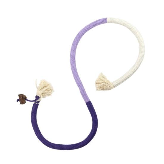 Cat Teething Chew Toys Gum Protection Boredom Relief Toys Interactive Bite-resistant Dental Cotton Rope Toys for Cats Indoor Interaction