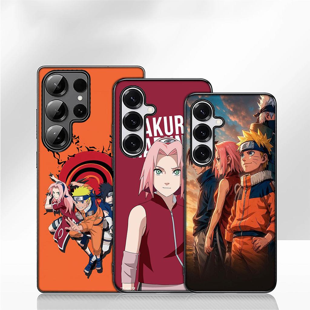 Чехол для телефона Sasuke Narutos Haruno Sakura Kakashi для Apple iPhone 17 16 15 11 Pro XS Max XR 6 7 8 Plus + SE 2020 5 16E